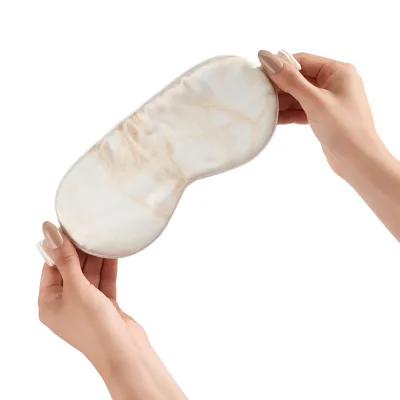 Sleep Mask - Champagne Marble