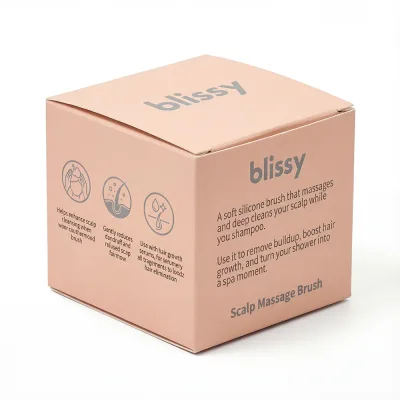 Blissy 頭皮按摩梳 - 裸色