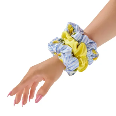 Blissy Scrunchies - Lemon Bloom