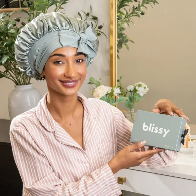Blissy Bow Bonnet - Matcha