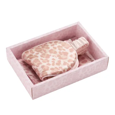 Masque de sommeil - Nicole Miller - Mauve Cheetah