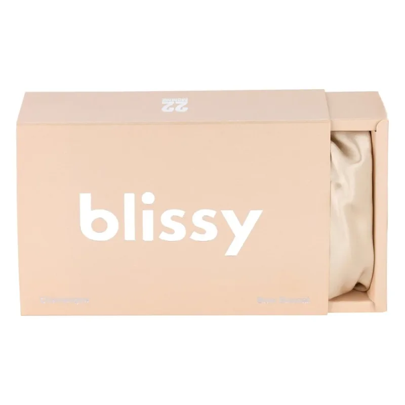 Blissy Bow Bonnet - Champagne