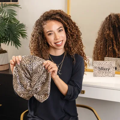 Blissy Bonnet - Leopard - Large