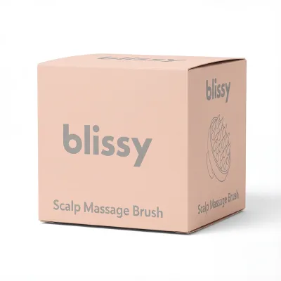 Blissy 頭皮按摩梳 - 裸色