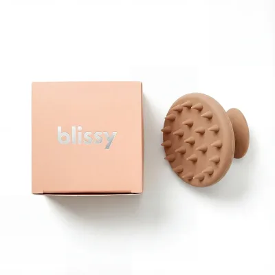 Blissy 頭皮按摩梳 - 裸色