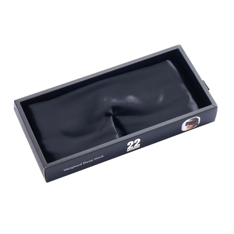 Sleep Mask - Black - Weighted