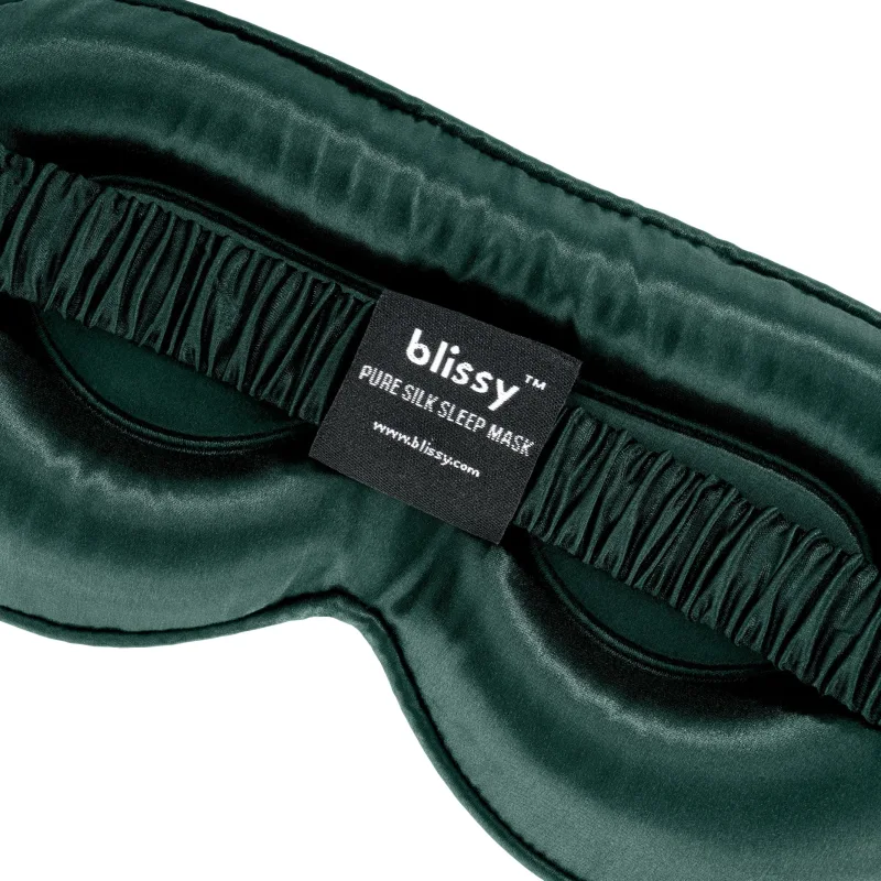Sleep Mask - Emerald - Profile