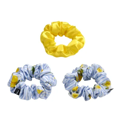 Blissy Scrunchies - Lemon Bloom