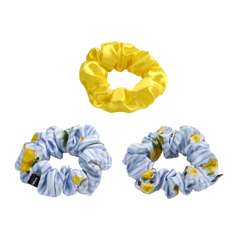 Blissy Scrunchies - Lemon Bloom
